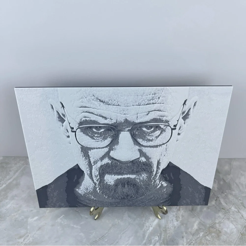Walter White Heisenberg Wall Art, Breaking Bad, Wall Art